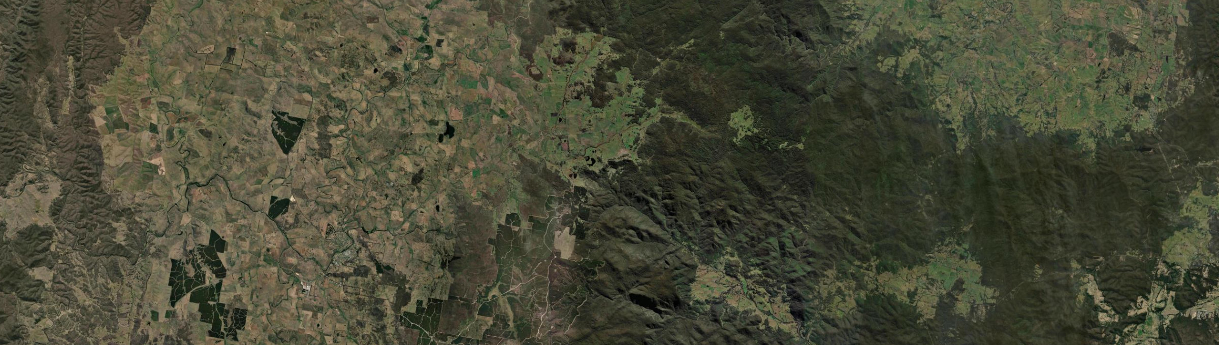 Aerial view of Cathcart (NSW), NSW