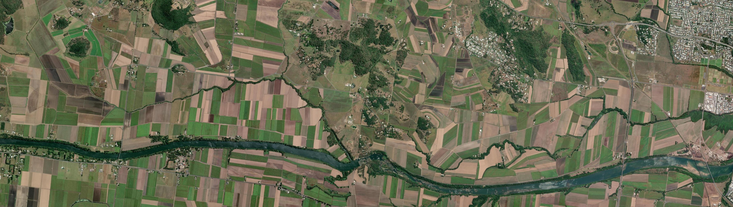 Aerial view of Dumbleton, QLD