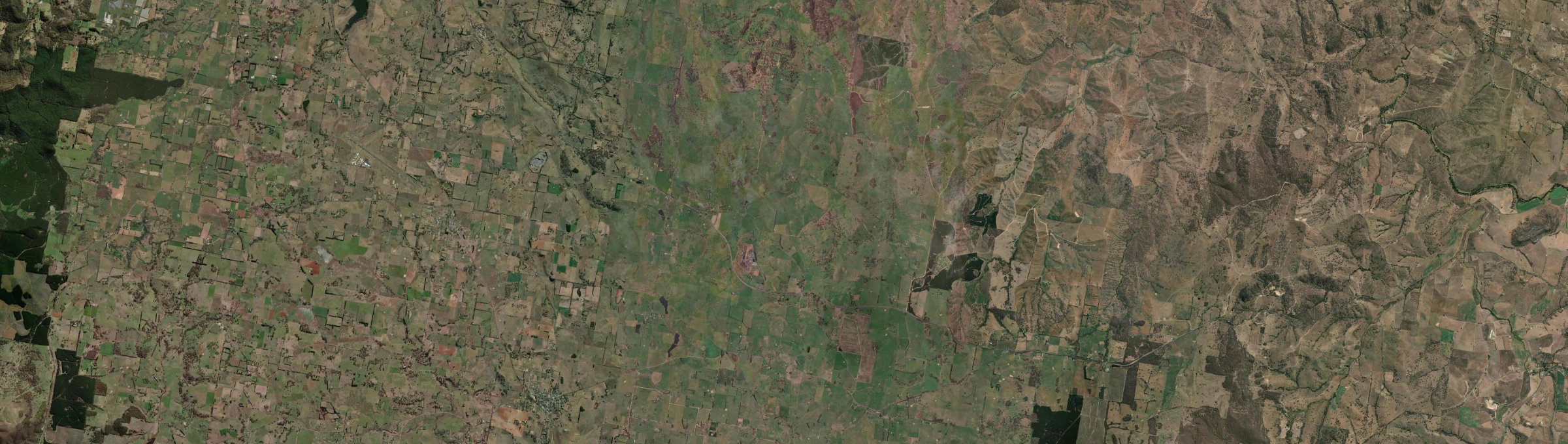 Aerial view of Guyong, NSW
