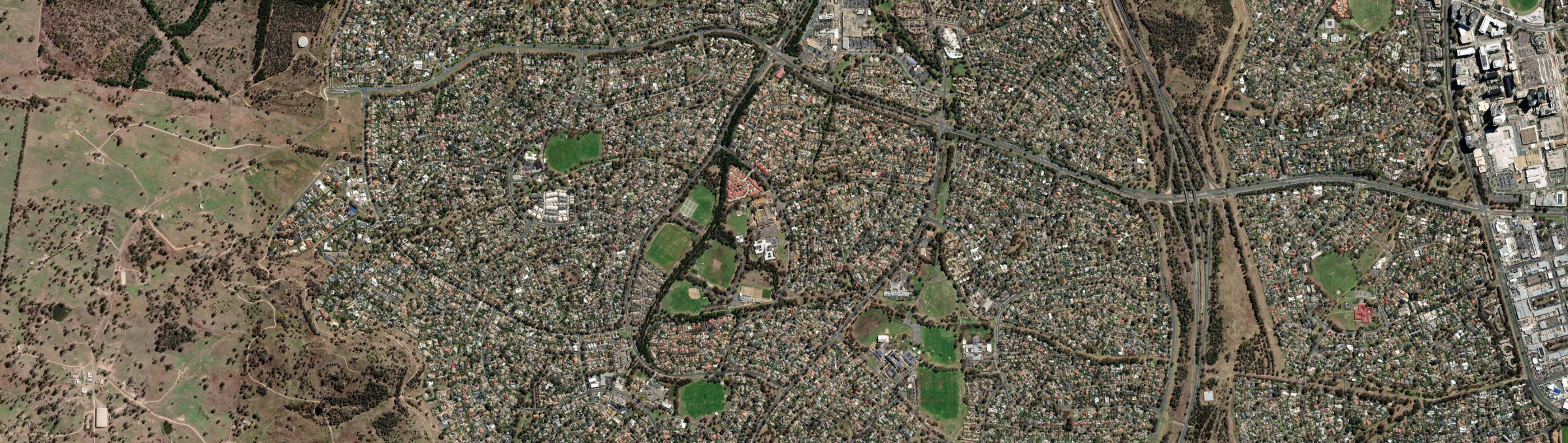 Aerial view of Stirling (ACT), ACT