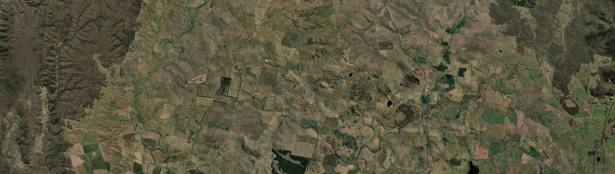 Aerial view of Bukalong, NSW