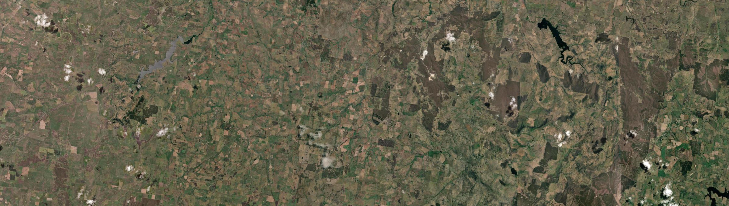 Aerial view of Caloola, NSW