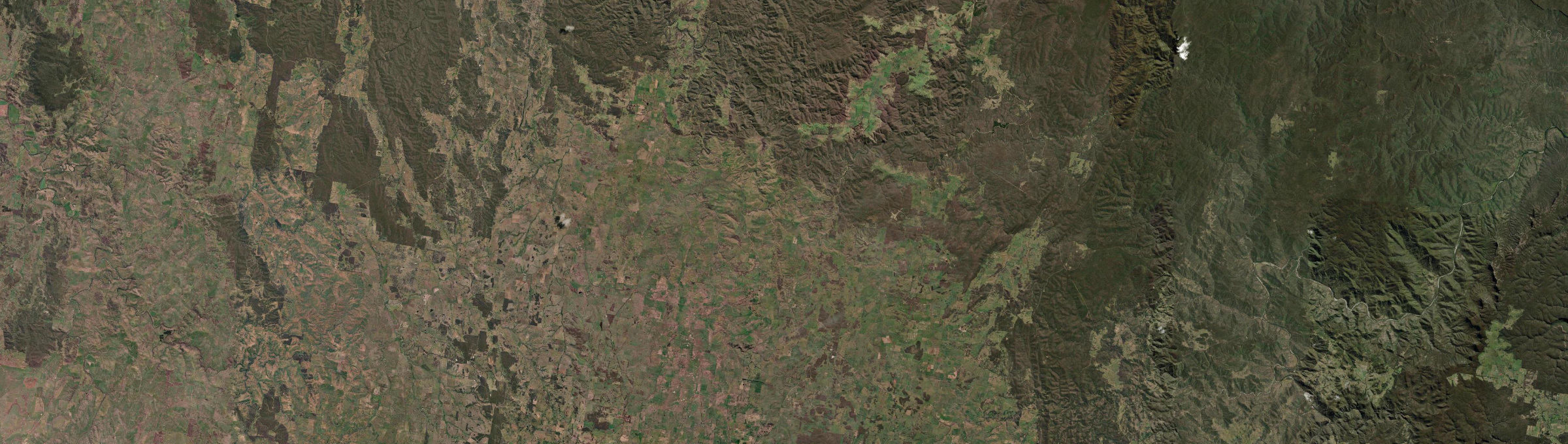 Aerial view of Golspie, NSW