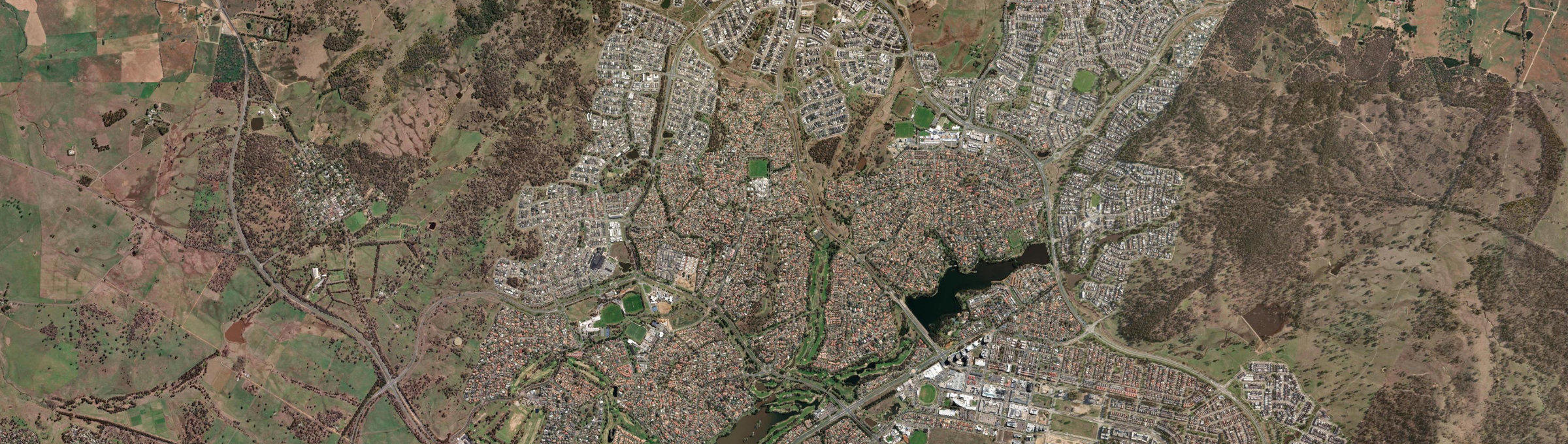Aerial view of Ngunnawal, ACT