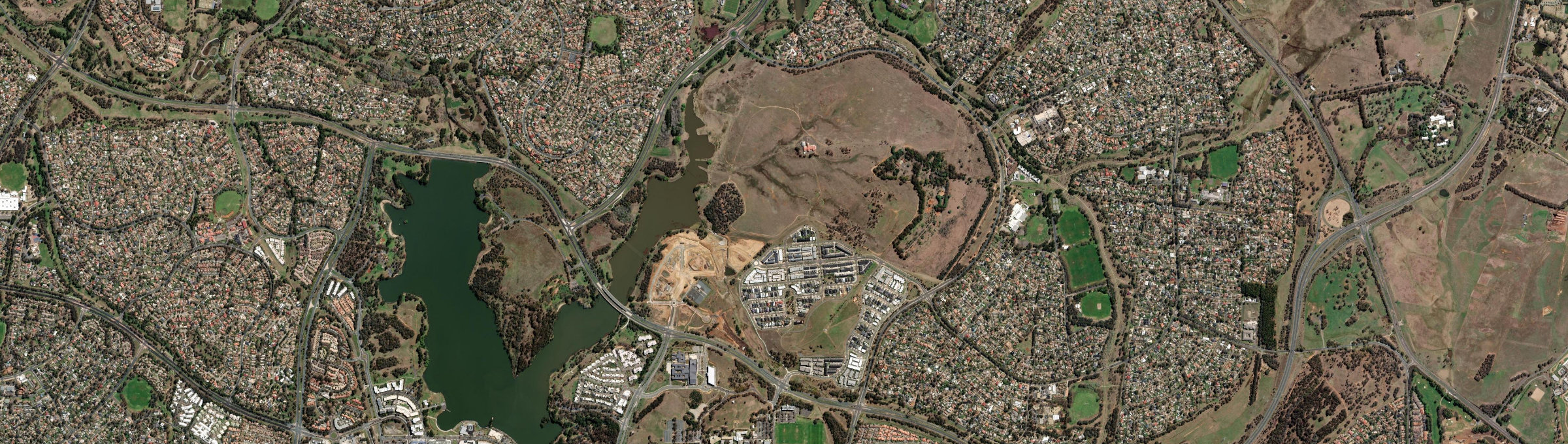 Aerial view of Lawson (ACT), ACT