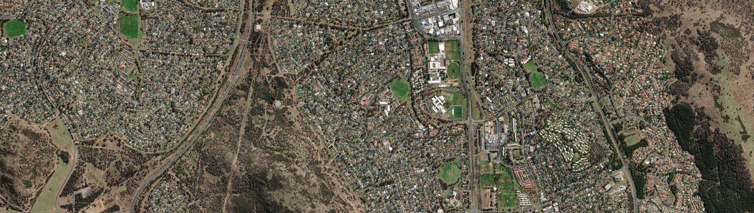 Aerial view of Pearce, ACT