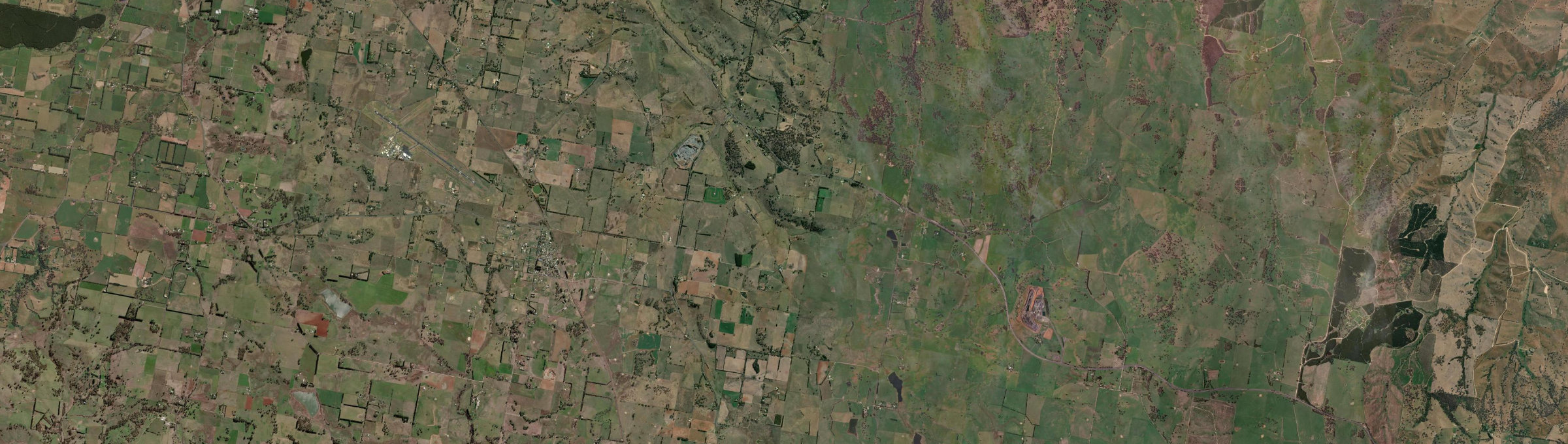 Aerial view of Shadforth (NSW), NSW