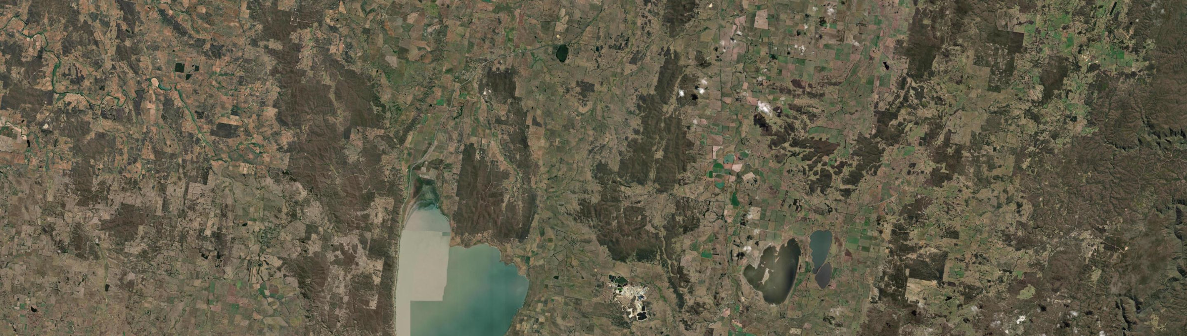 Aerial view of Currawang, NSW