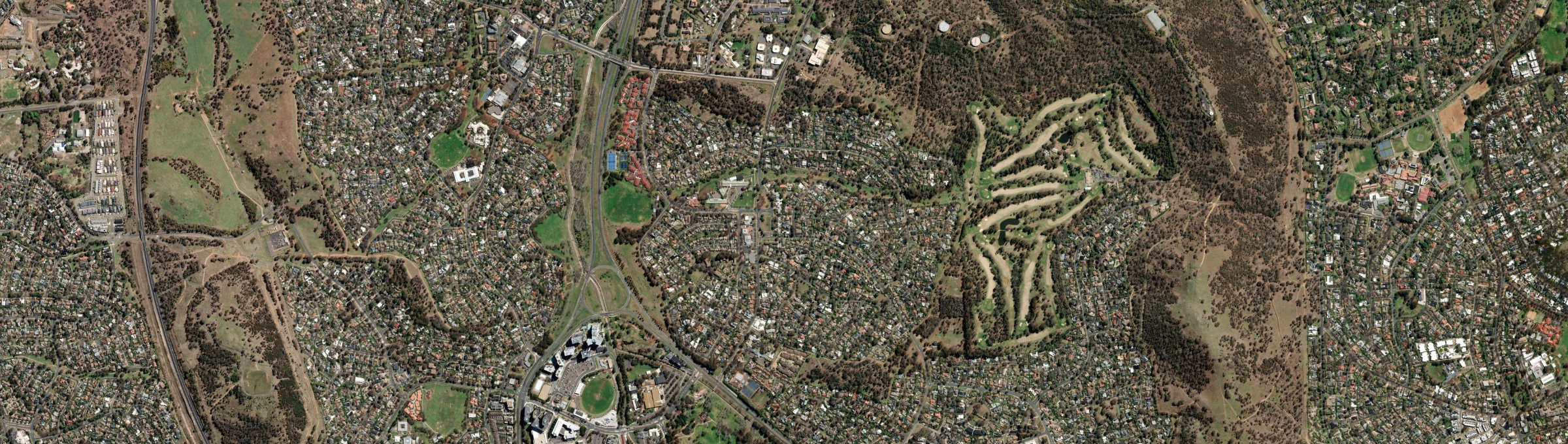 Aerial view of Hughes (ACT), ACT