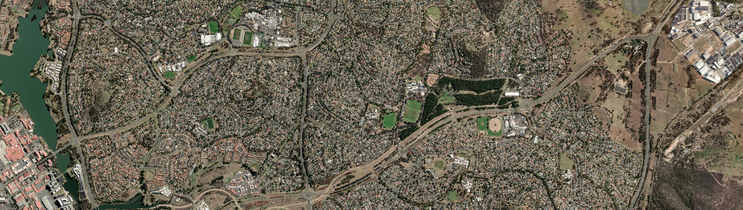 Aerial view of Gowrie (ACT), ACT