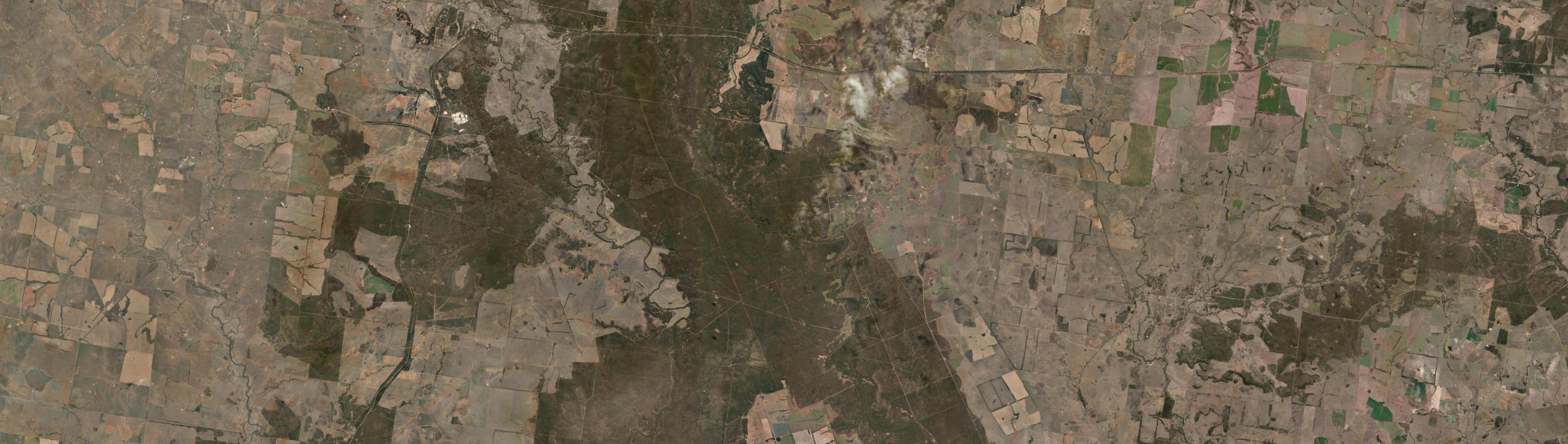 Aerial view of Jackson South, QLD