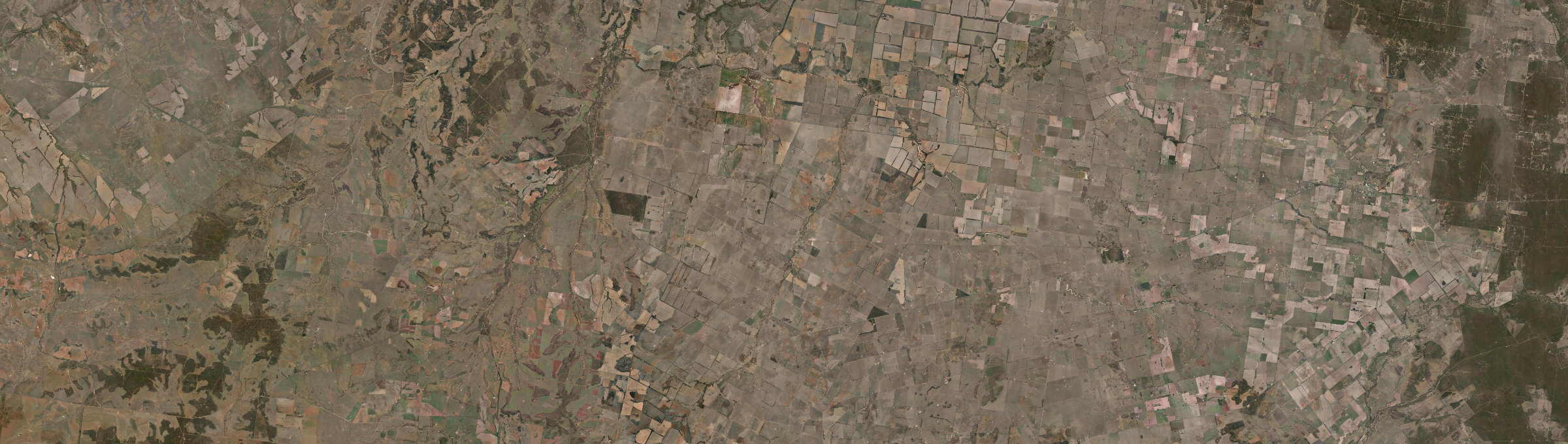Aerial view of Meandarra, QLD