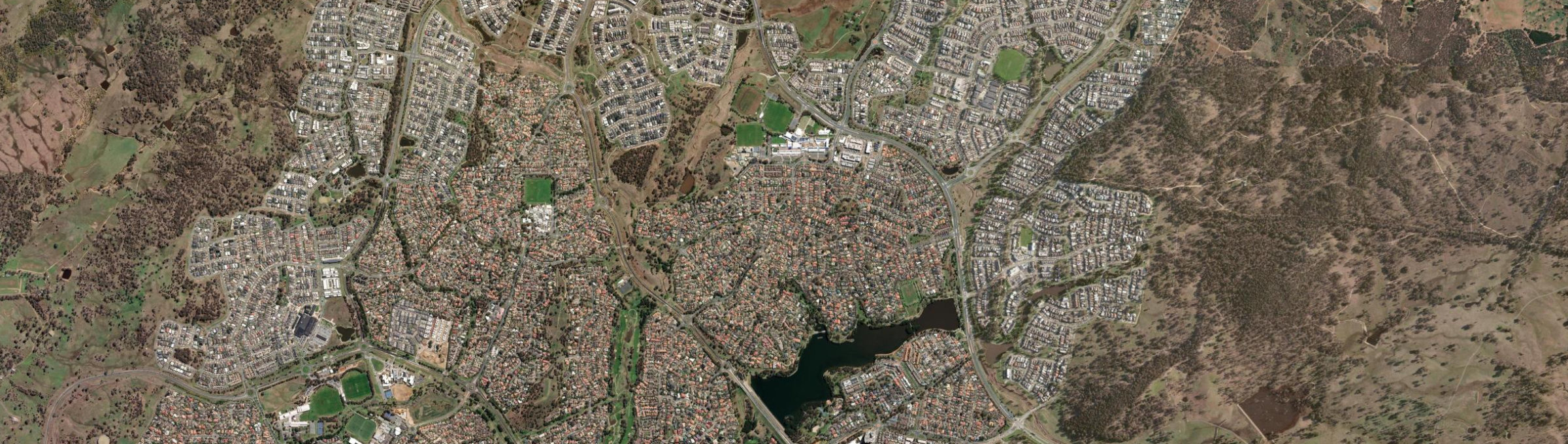Aerial view of Amaroo (ACT), ACT