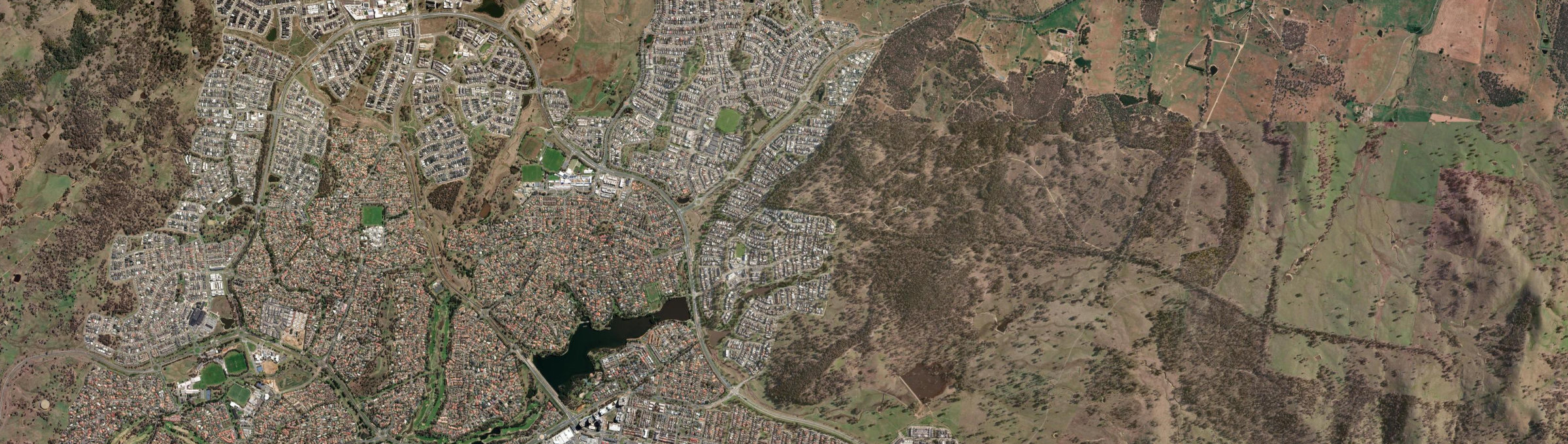 Aerial view of Forde, ACT