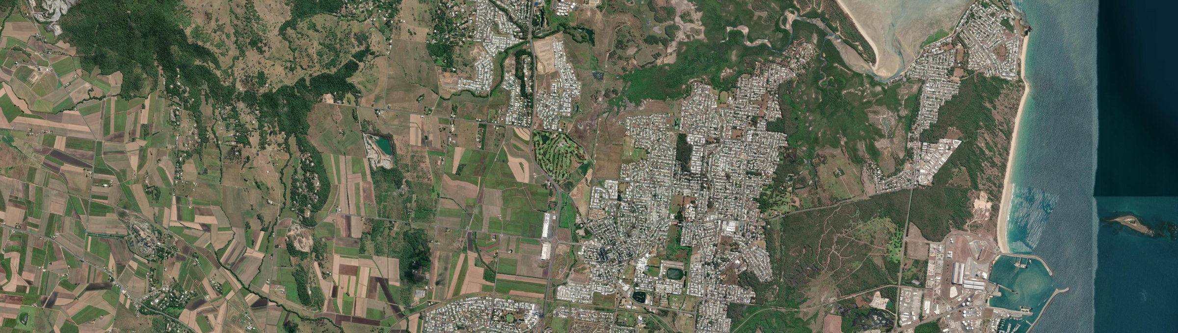 Aerial view of Beaconsfield (Qld), QLD