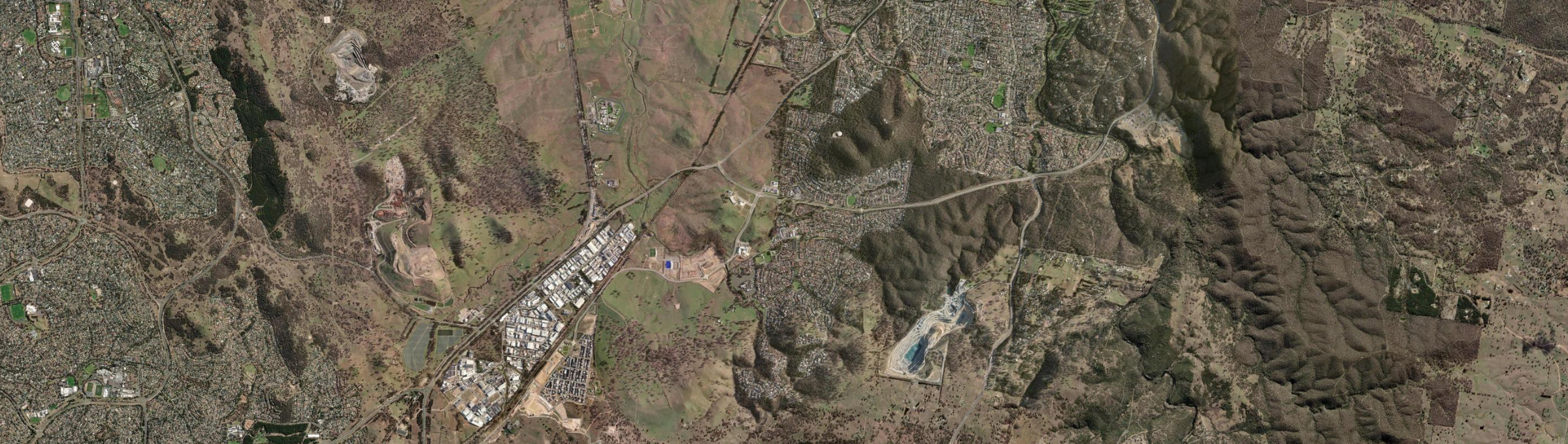 Aerial view of Jerrabomberra, NSW