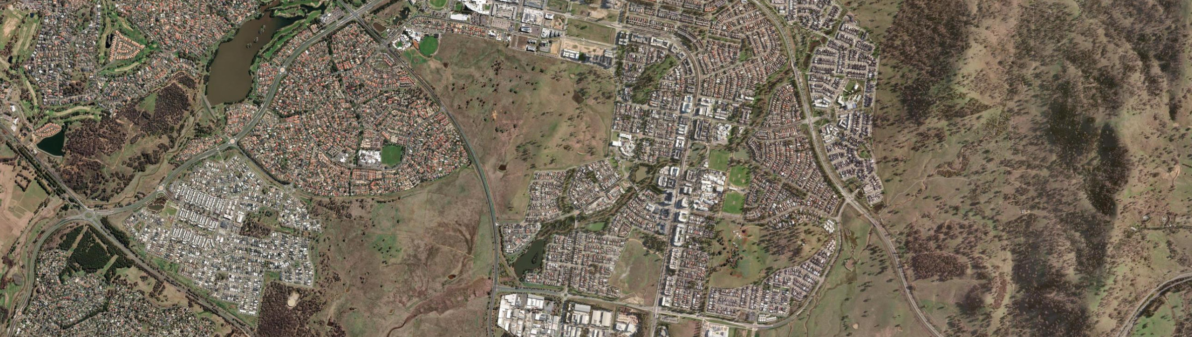 Aerial view of Franklin (ACT), ACT