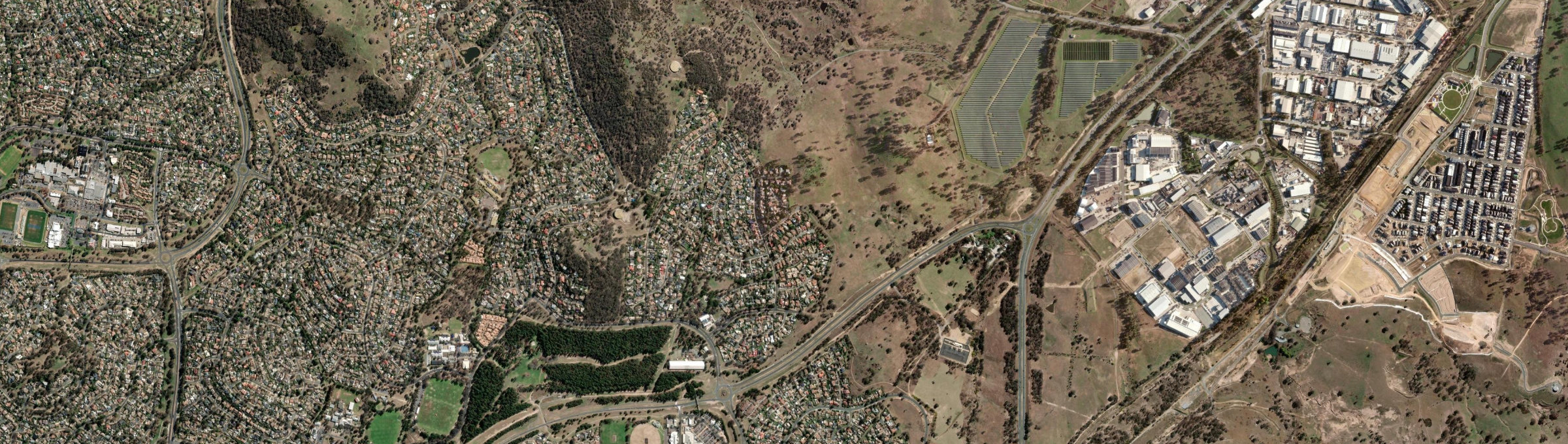 Aerial view of Macarthur (ACT), ACT