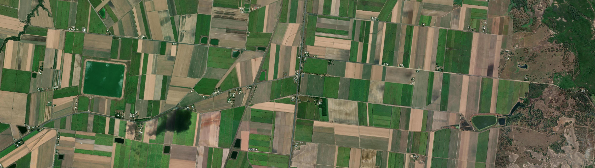 Aerial view of Rosella, QLD