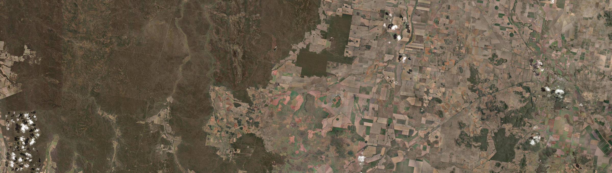 Aerial view of Goolhi, NSW
