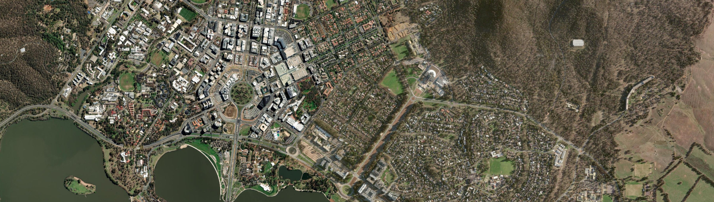 Aerial view of Reid (ACT), ACT