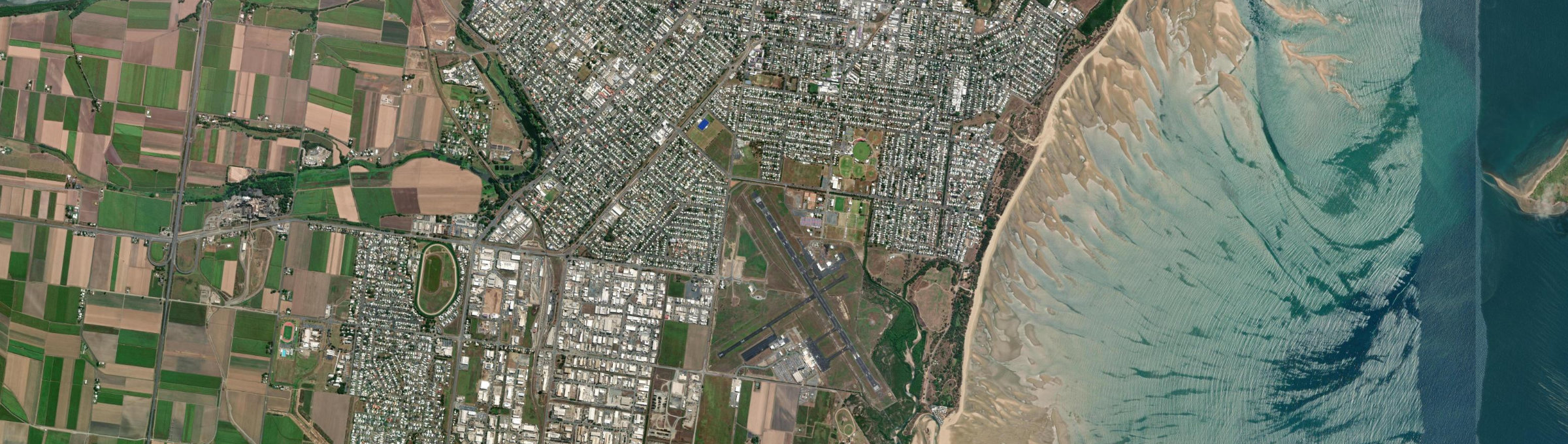 Aerial view of South Mackay, QLD