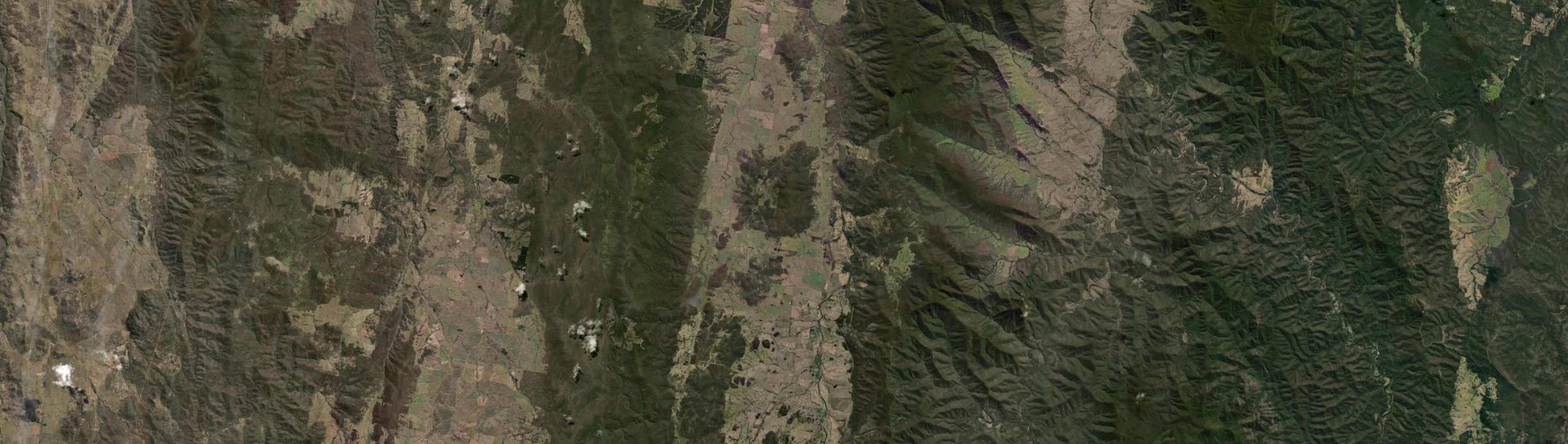 Aerial view of Krawarree, NSW