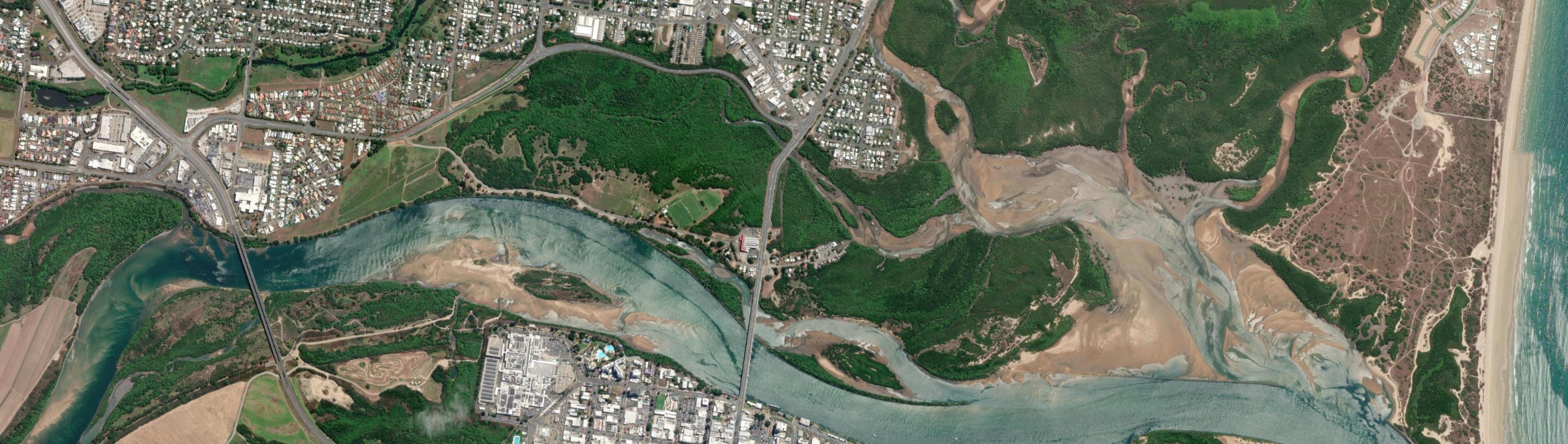 Aerial view of Cremorne (Qld), QLD