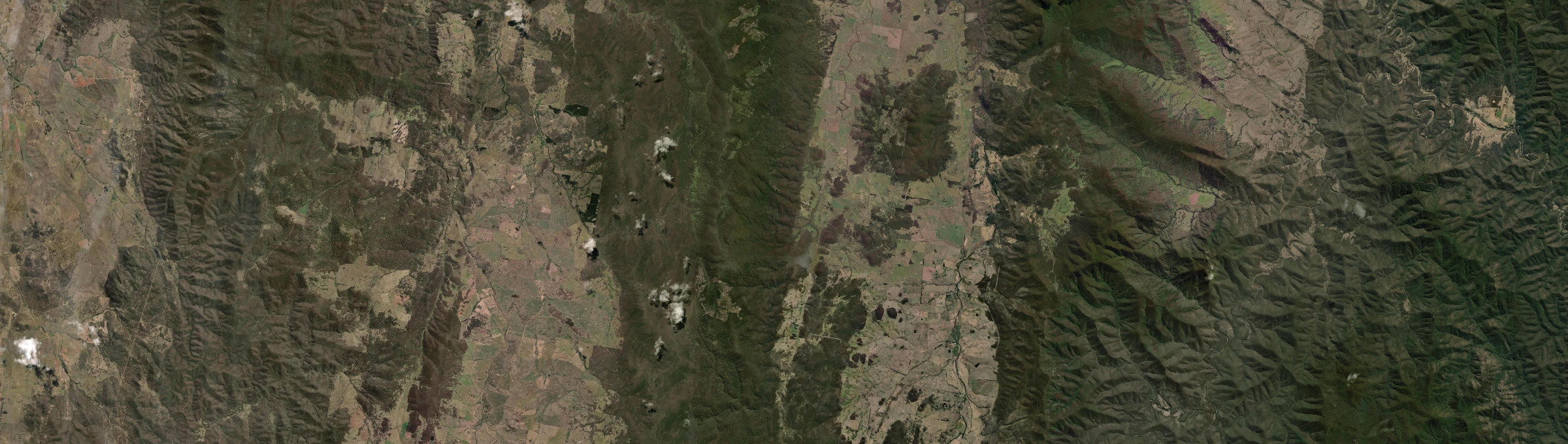 Aerial view of Hereford Hall, NSW