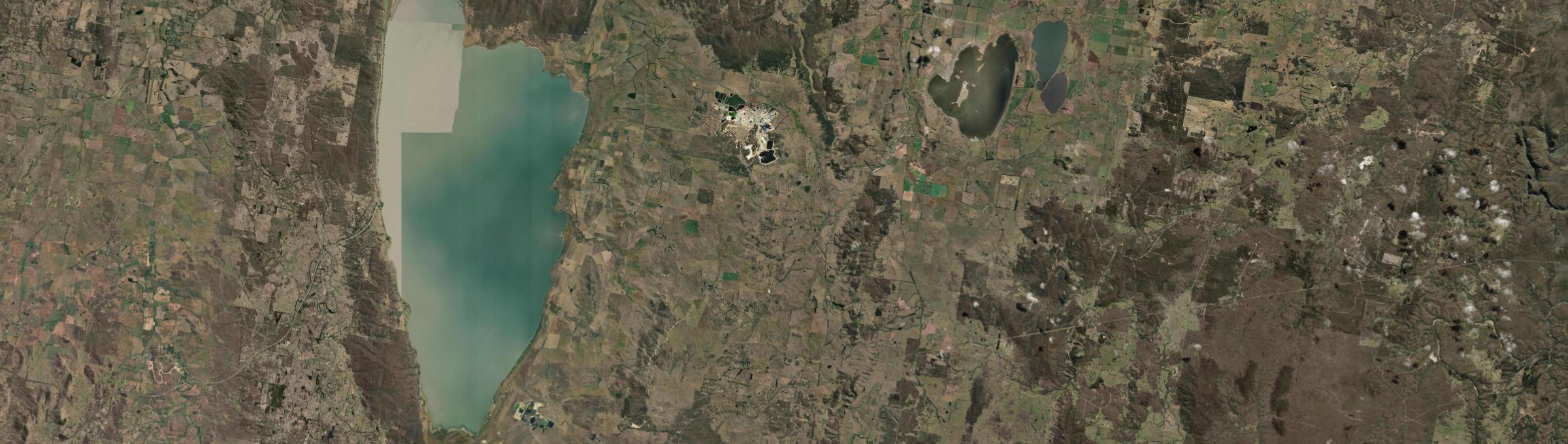 Aerial view of Tarago, NSW