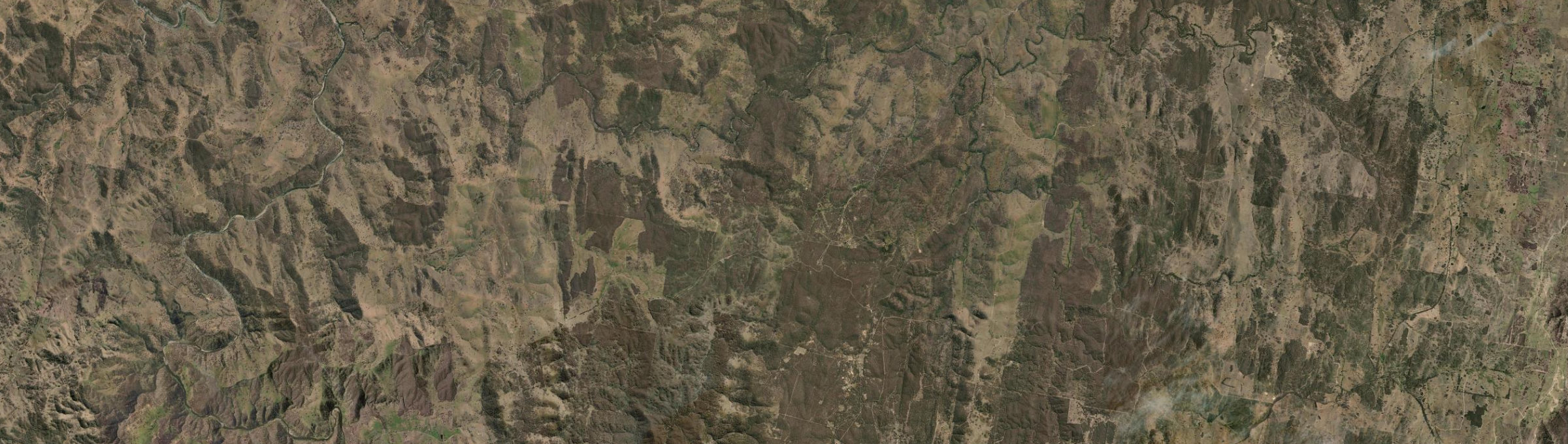 Aerial view of Tambaroora, NSW