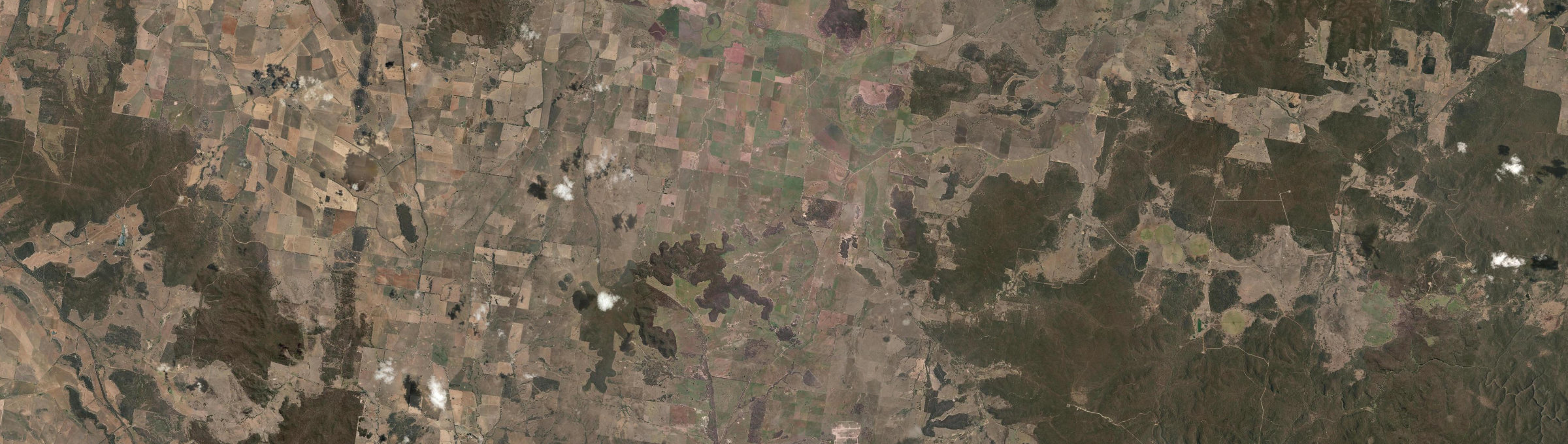 Aerial view of Merotherie, NSW