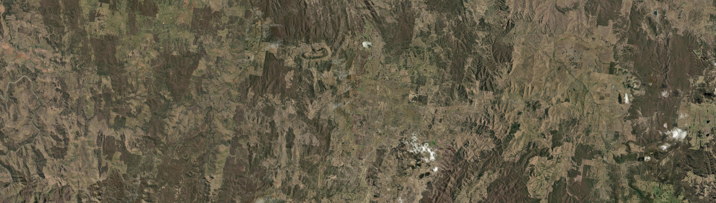 Aerial view of Pyramul, NSW