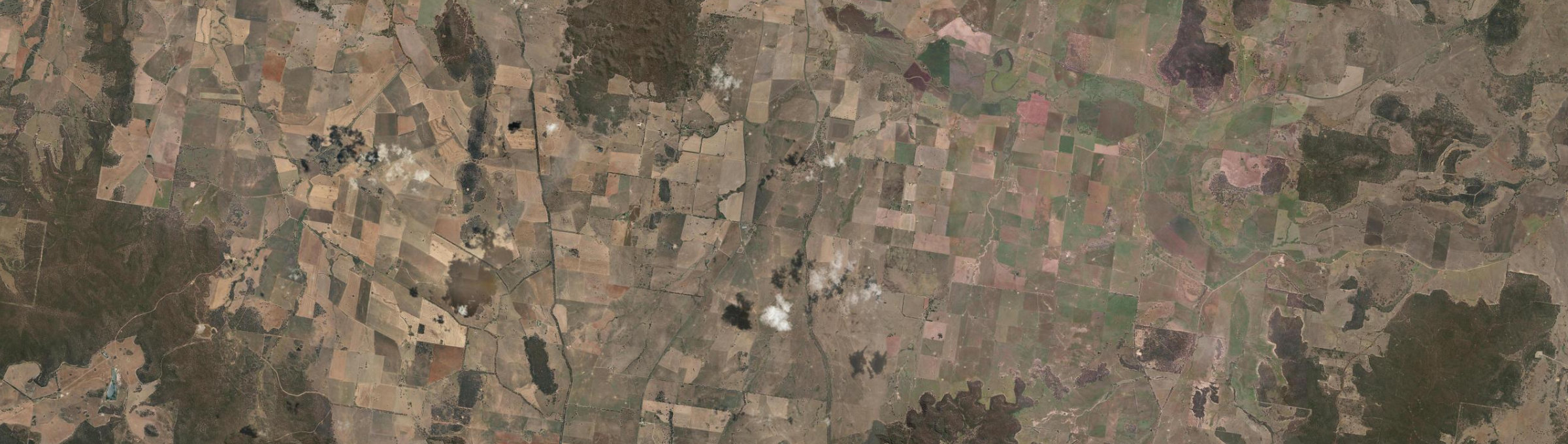 Aerial view of Birriwa, NSW