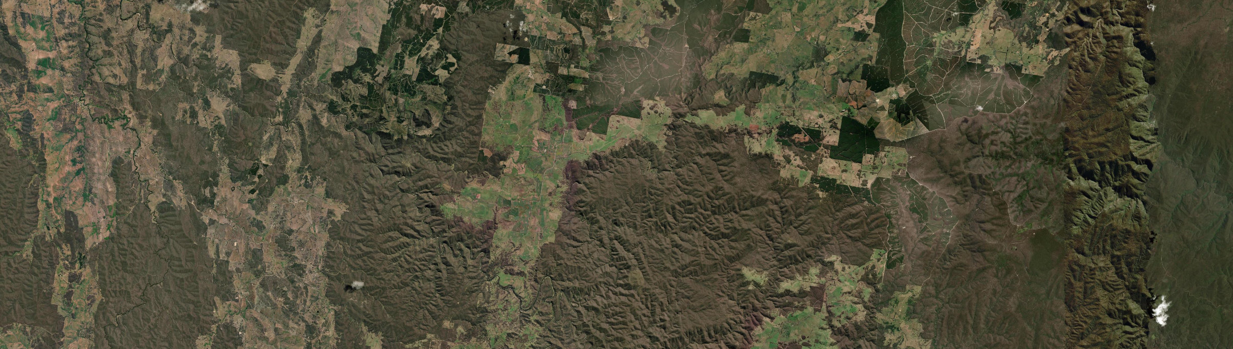 Aerial view of Arkstone, NSW