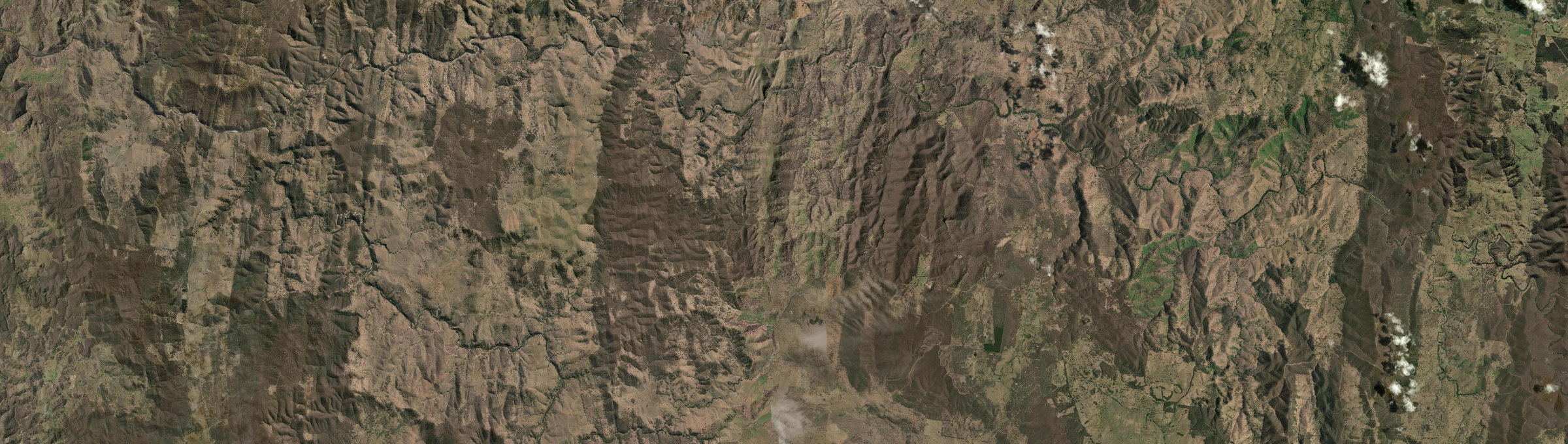 Aerial view of Turondale, NSW