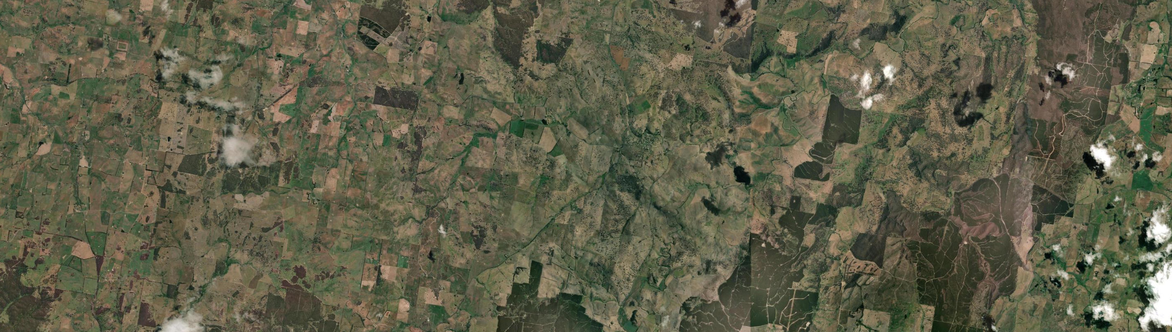 Aerial view of Rockley, NSW