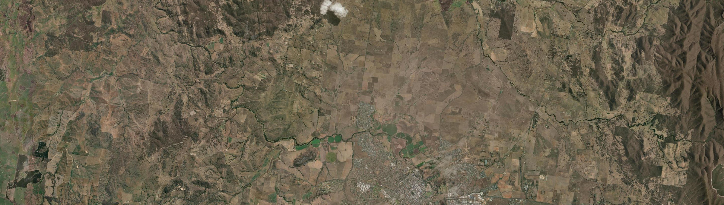 Aerial view of Eglinton (NSW), NSW