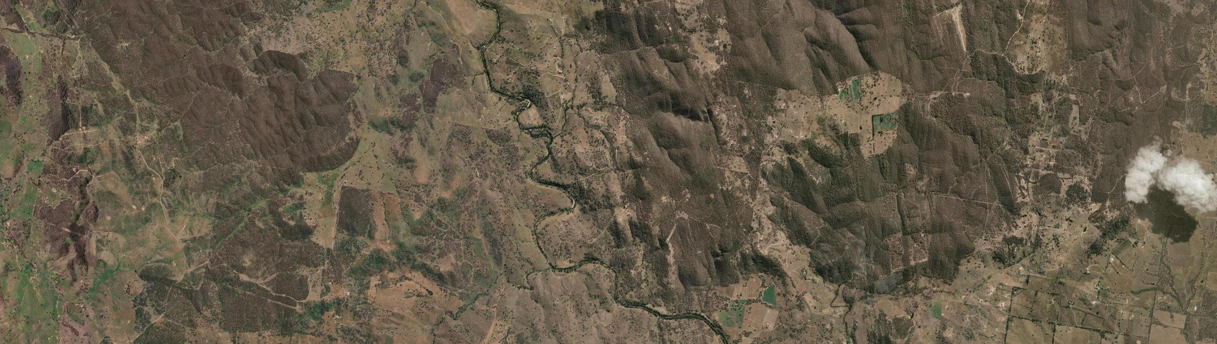 Aerial view of Watton, NSW