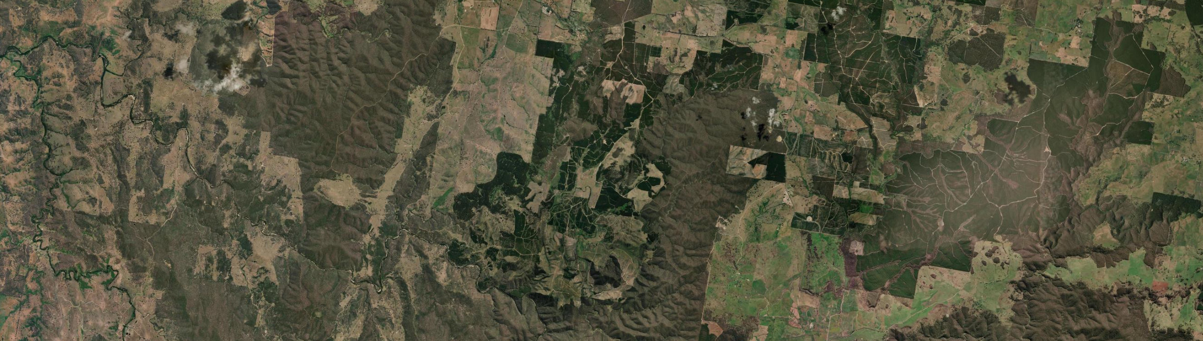 Aerial view of Jeremy, NSW