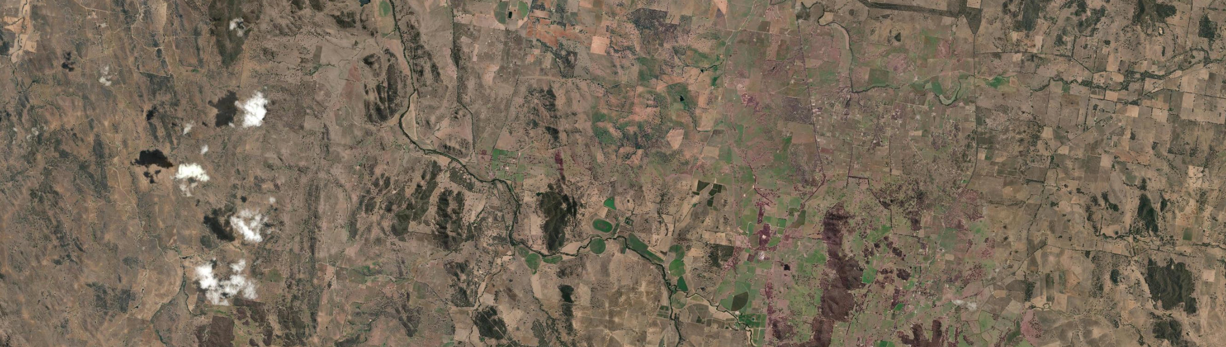 Aerial view of Wilbetree, NSW