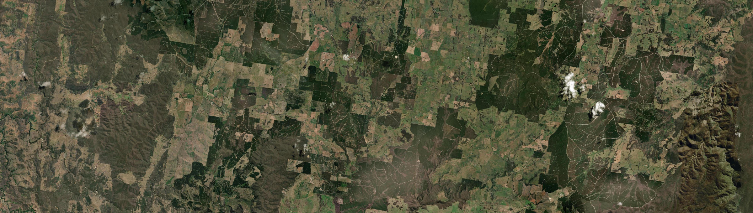 Aerial view of Isabella, NSW