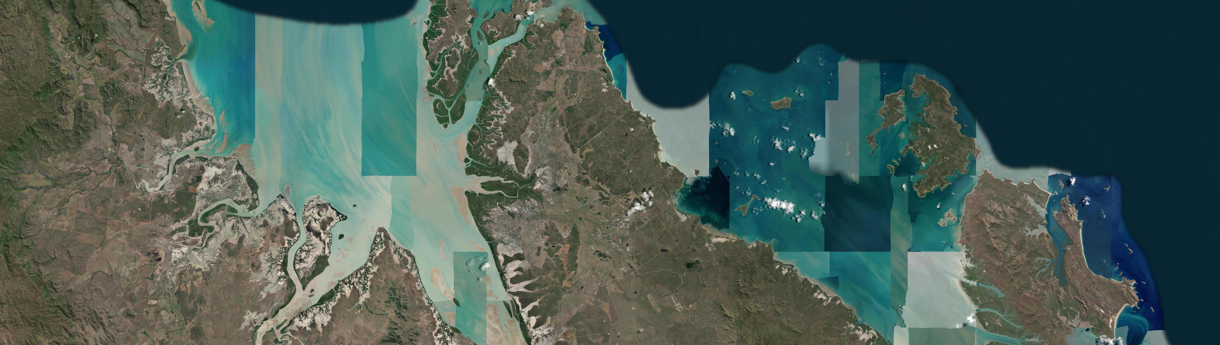Aerial view of Stanage, QLD