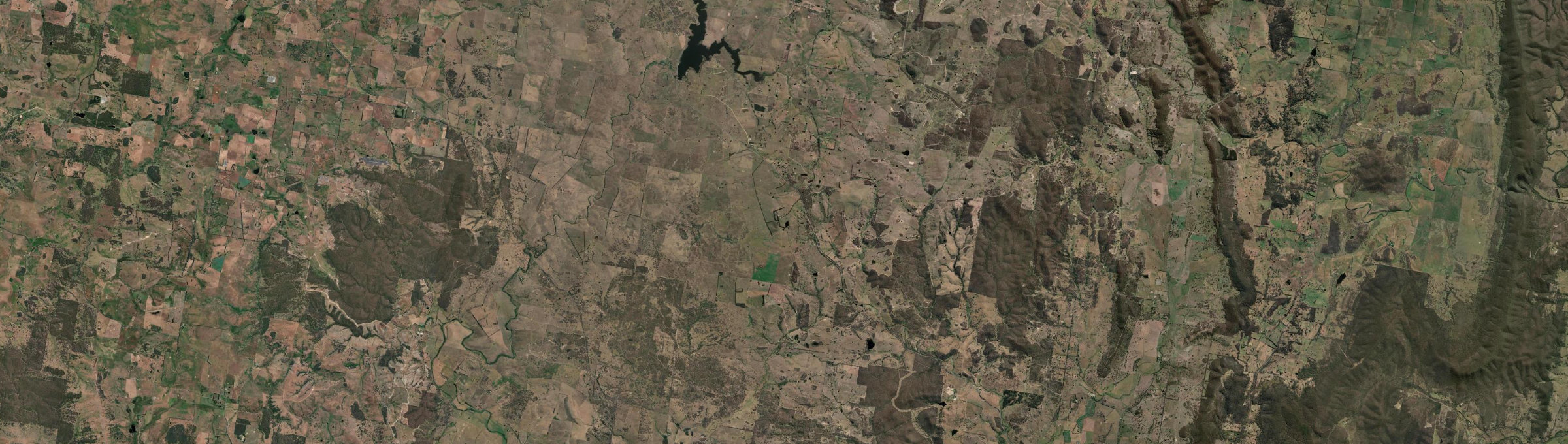 Aerial view of Wayo, NSW