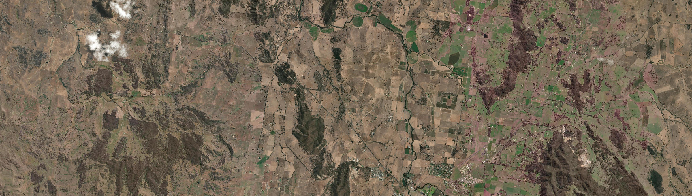 Aerial view of Menah, NSW