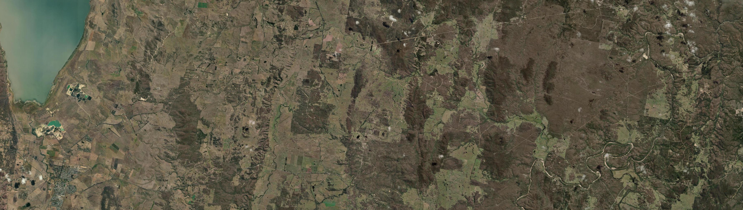 Aerial view of Boro, NSW