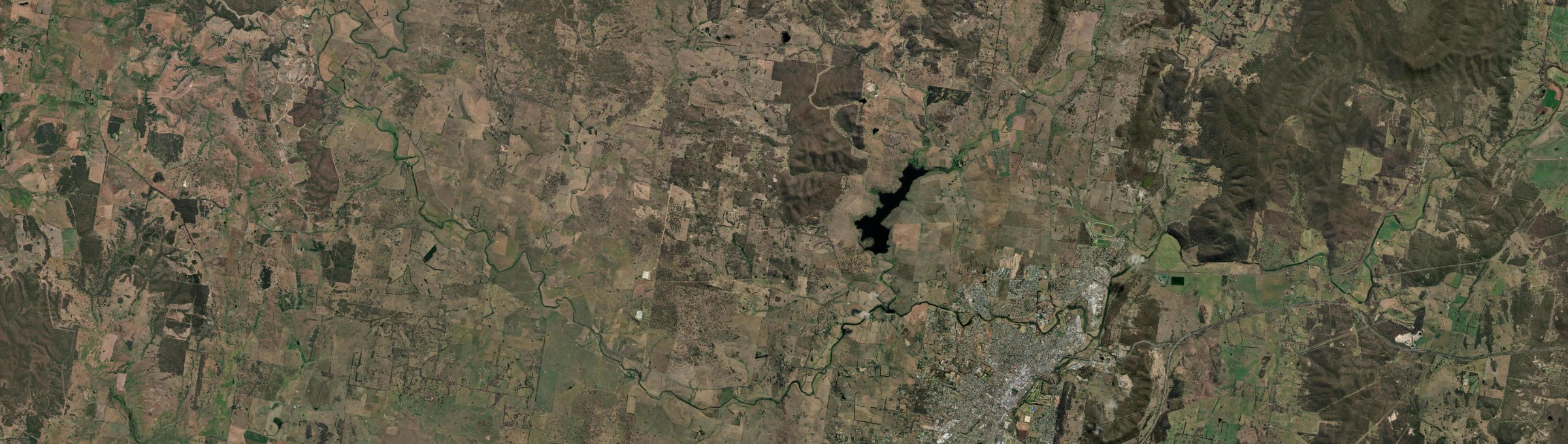 Aerial view of Baw Baw (NSW), NSW