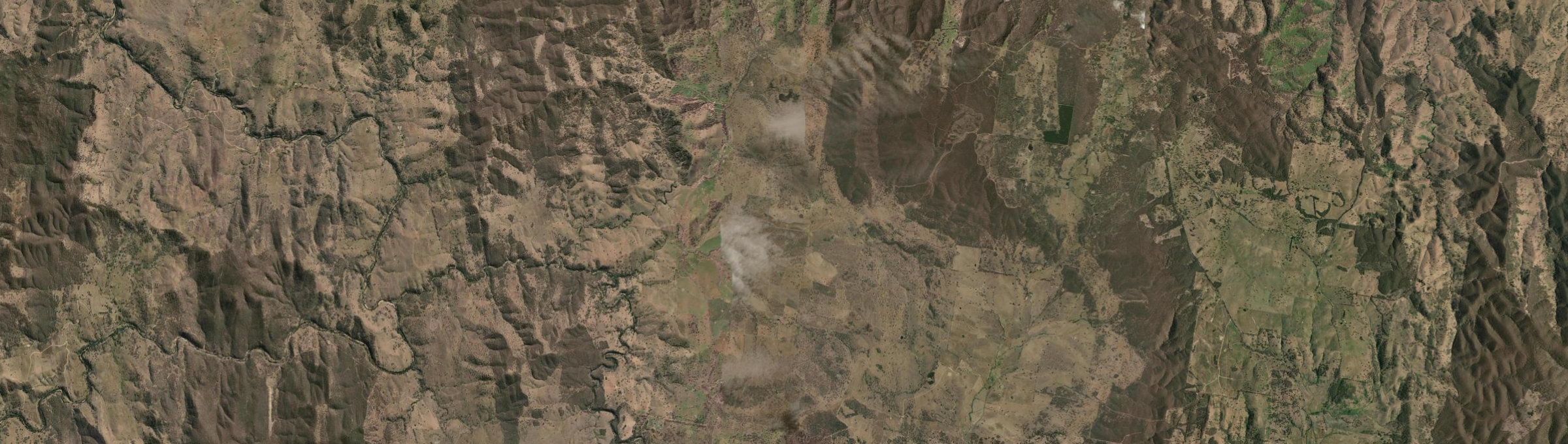 Aerial view of Millah Murrah, NSW