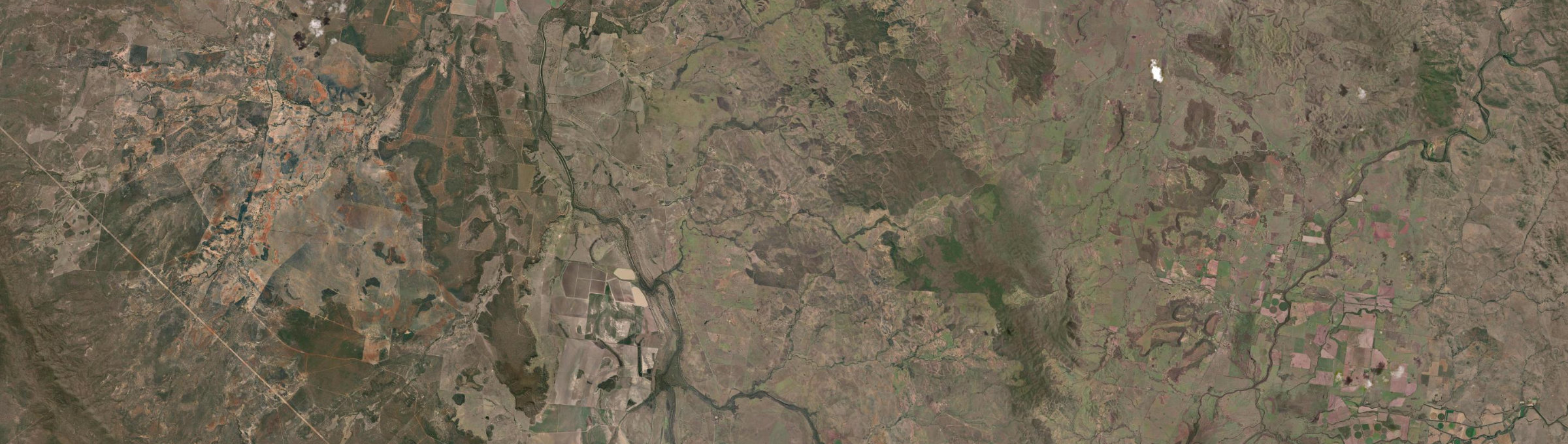 Aerial view of Gainsford, QLD