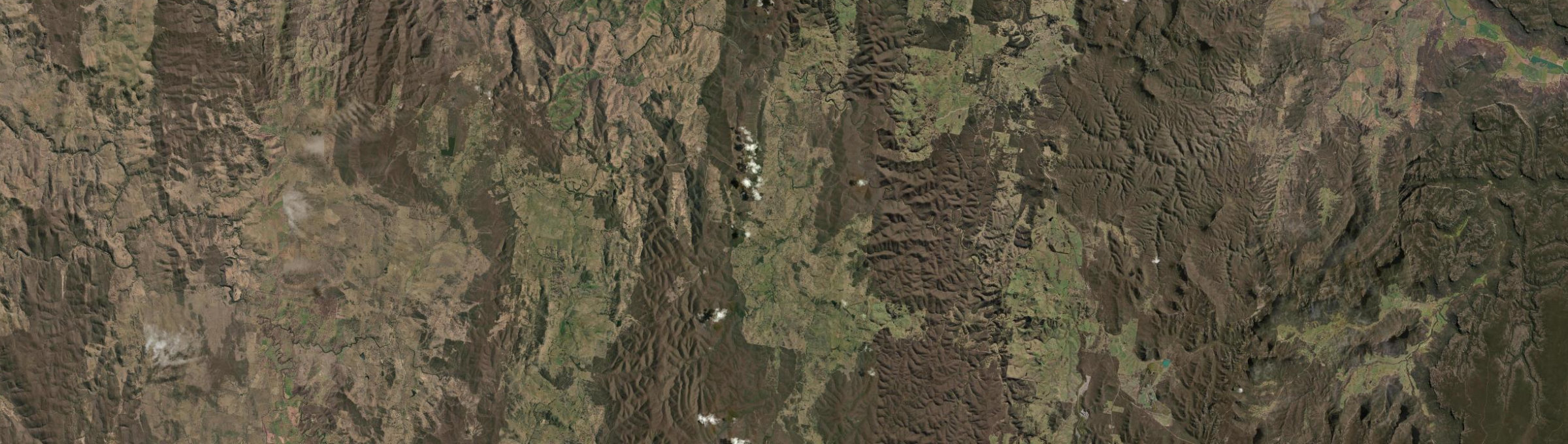 Aerial view of Palmers Oaky, NSW